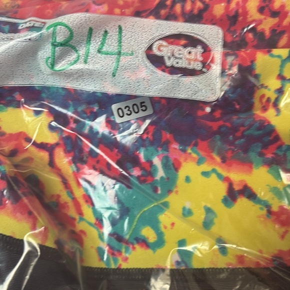 NWT Women's PopFit Multicolor Leggings Size‎ S Yoga Pants 0305 - Picture 10 of 10